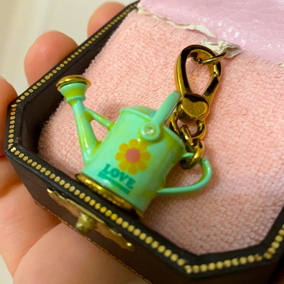 Juicy Couture Watering Can charm RARE GREEN